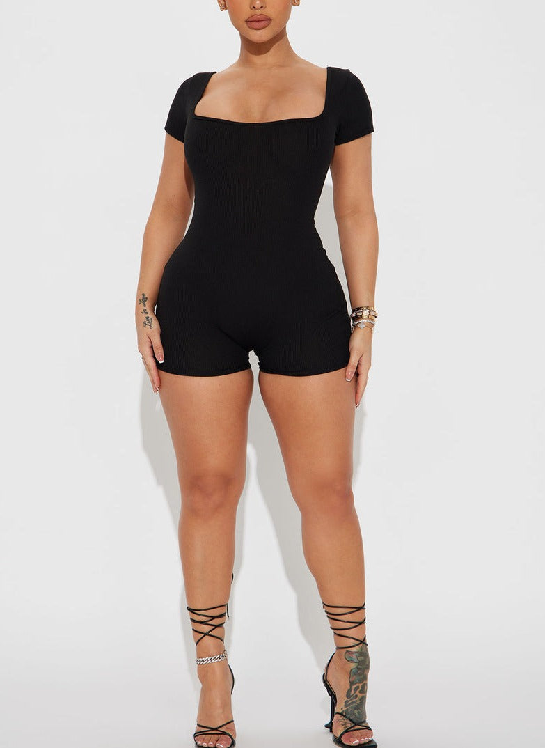 Cydni Ribbed Romper