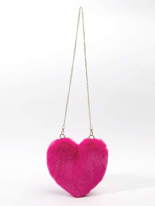 Vals Day Heart-Shaped Shoulder Bag