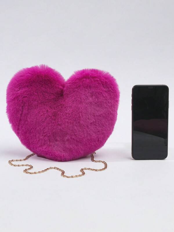 Vals Day Heart-Shaped Shoulder Bag