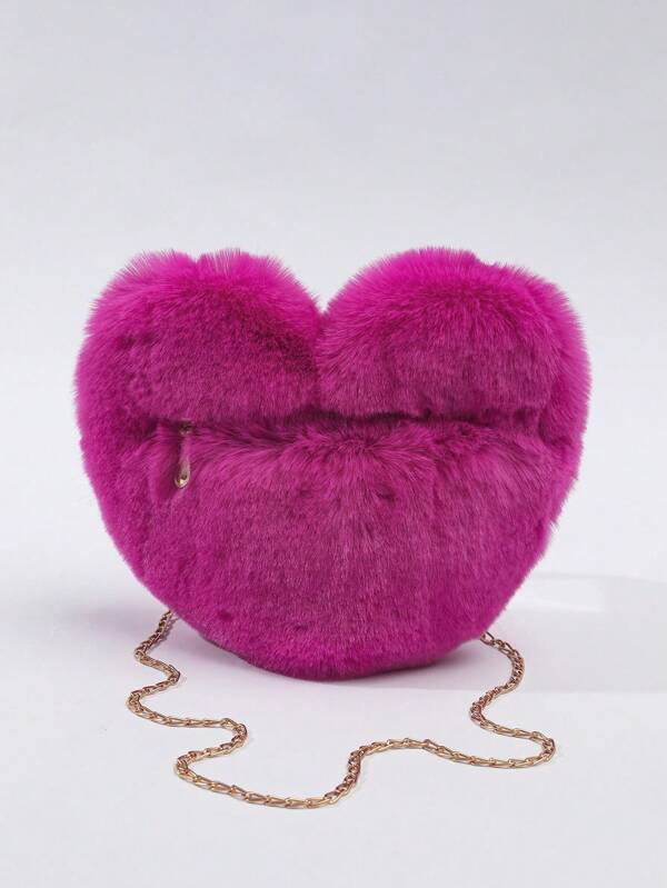 Vals Day Heart-Shaped Shoulder Bag