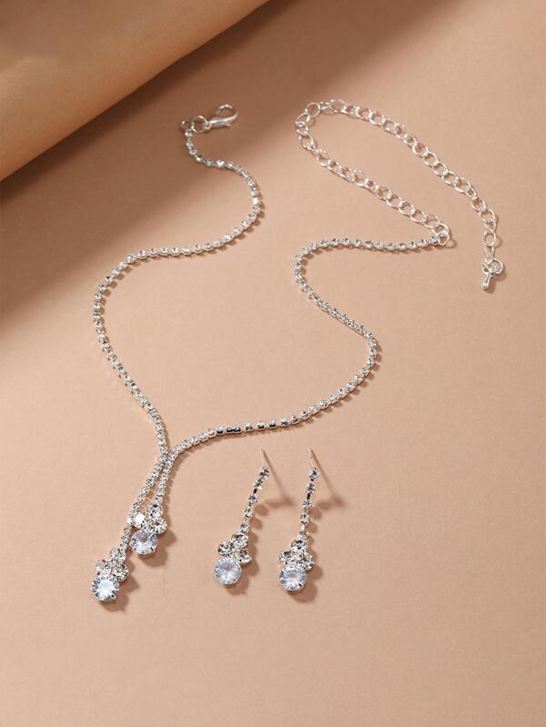 3pcs Glamorous Jewelry Set