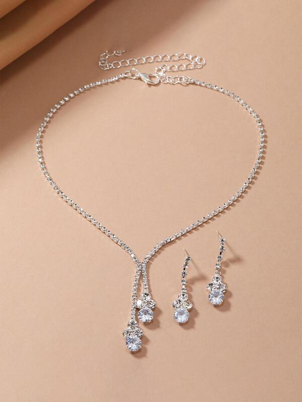 3pcs Glamorous Jewelry Set