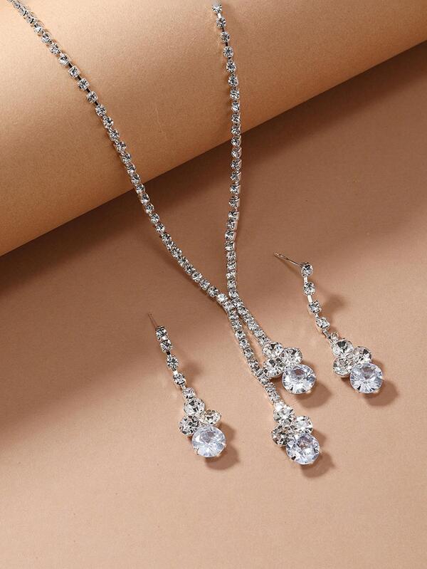 3pcs Glamorous Jewelry Set