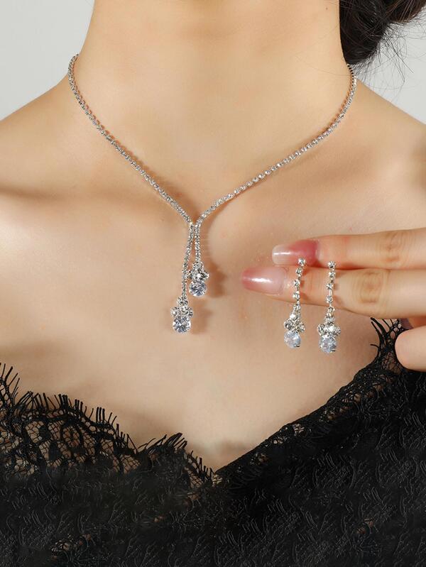 3pcs Glamorous Jewelry Set